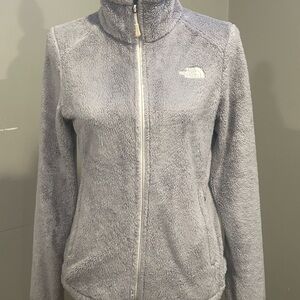 The North Face Women's Light Gray Teddy Jacket